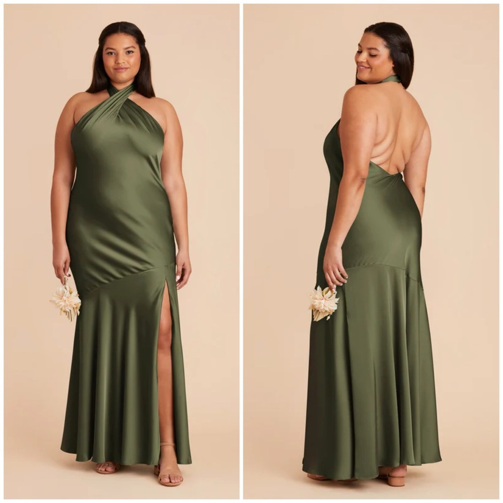 Birdy Grey Olive Green Maxi Dress
